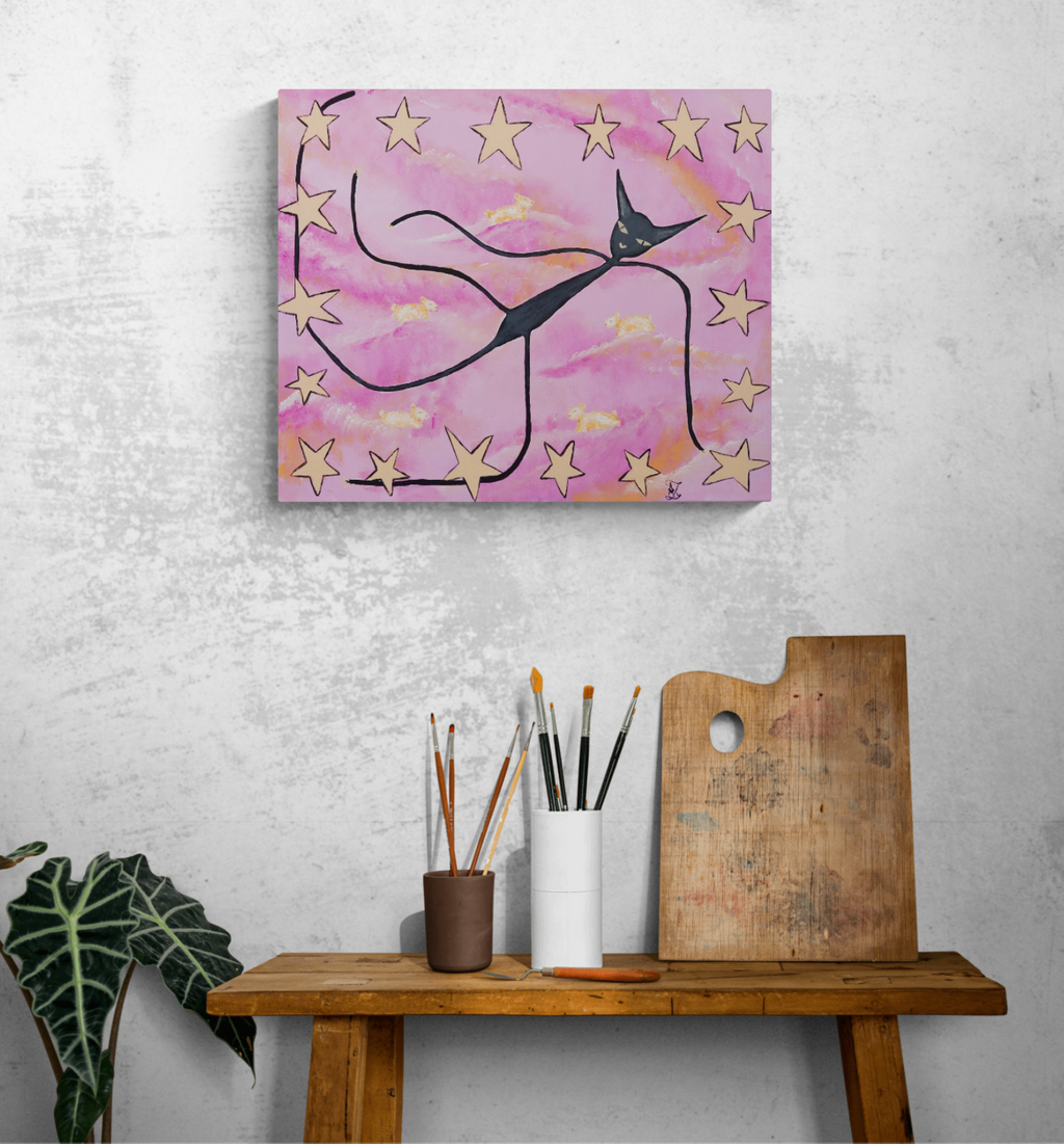 Look At The Sky (61x51cm) Original