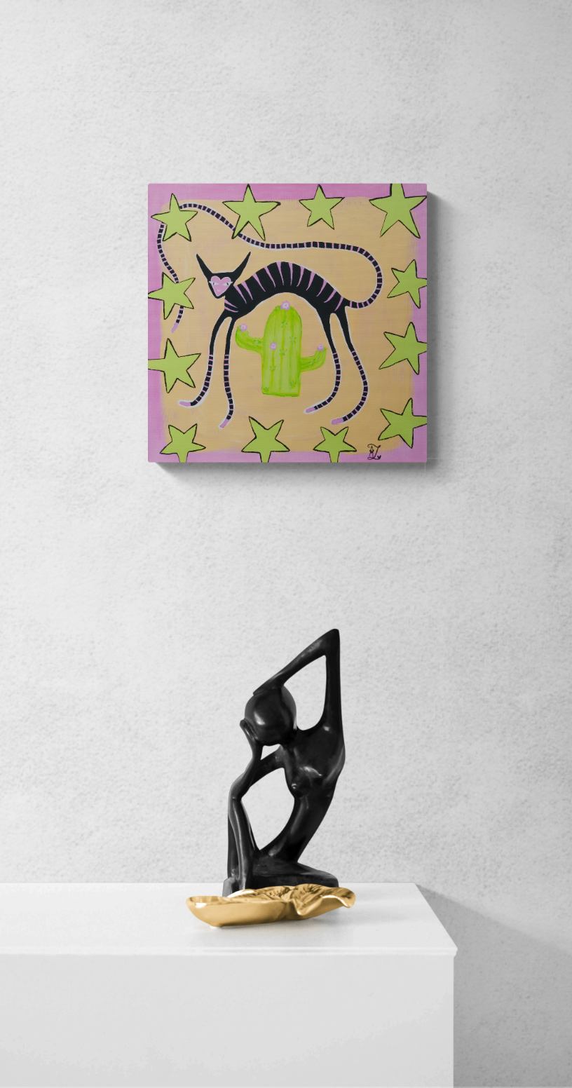 Can't Sit There (40x40cm) Original