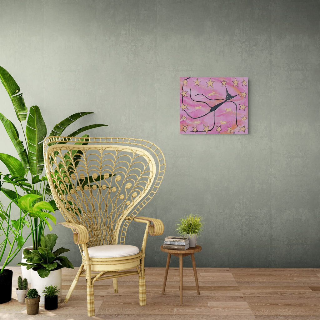 Look At The Sky (61x51cm) Original