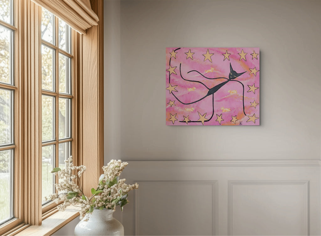 Look At The Sky (61x51cm) Original